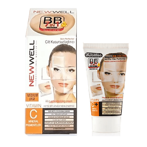 بی بی کرم 7 در 1 نیوول مدل MEDIUM | حجم 50 میل