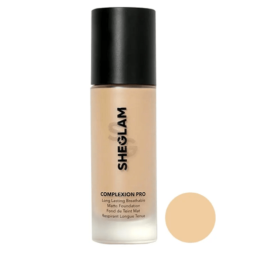 کرم پودر مات و بادوام شیگلم مدل COMPLEXION PRO رنگ NUDE | حجم 30 میل