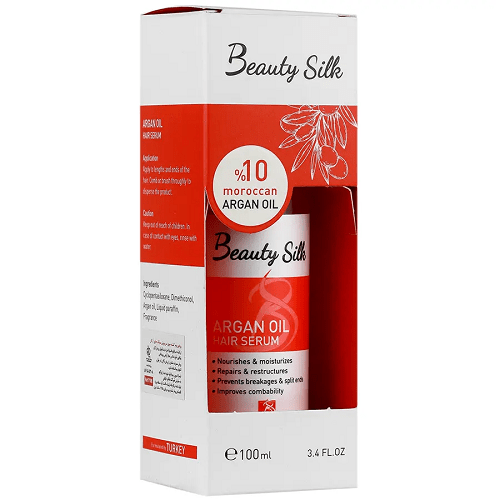 روغن نرم کننده موی سر بیوتی سیلک حاوی آرگان | 100 میل