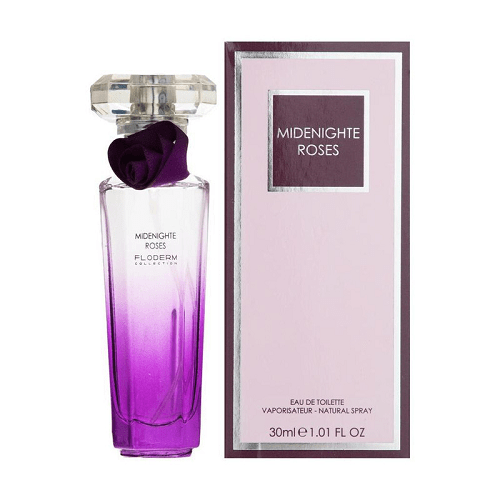 ادکلن مینی زنانه فلودرم کالکشن مدل Midenighte roses حجم | 30 میل
