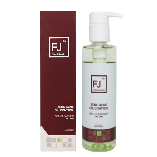 ژل شستشوی ZERO ACNE پوست چرب FJ اف جالراون | 200 میل
