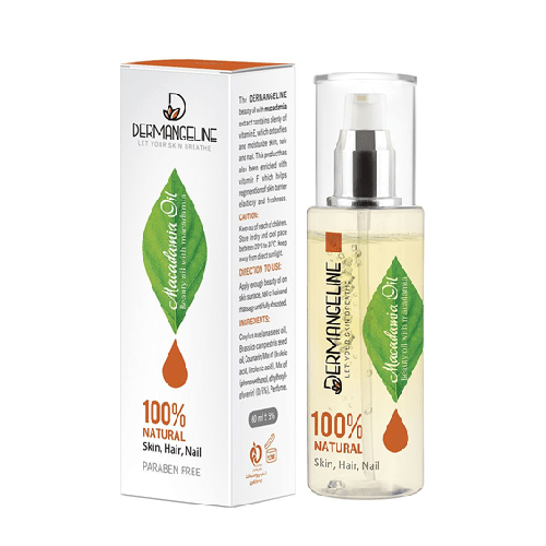 روغن فندوق نرم کننده پوست و مو و ناخن درمنجلین | 60 میل