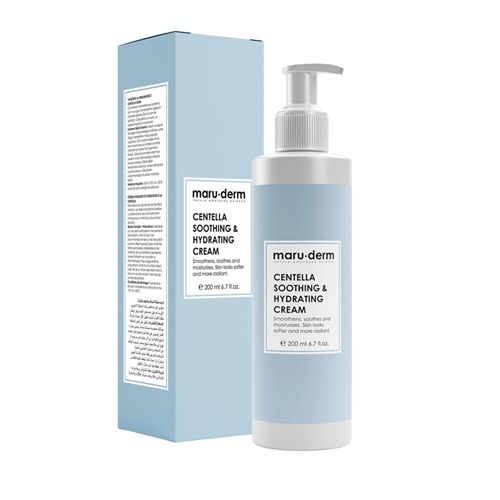 کرم ترمیم کننده و آبرسان مدل Centella Soothing مارودرم | 200 میل