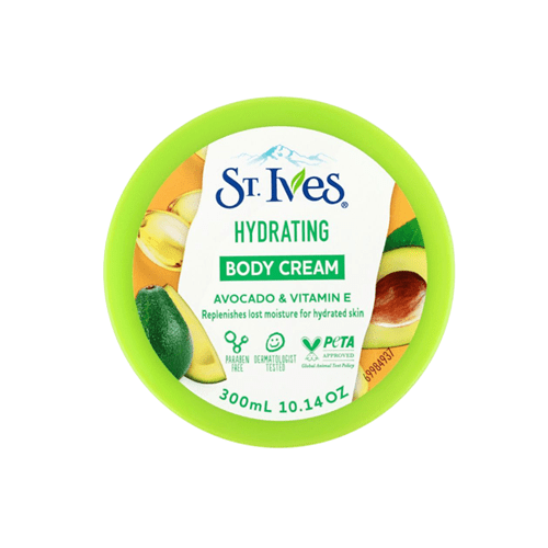 کرم بدن کاسه ای سنت ایوز حاوی روغن آووکادو | 300 میل