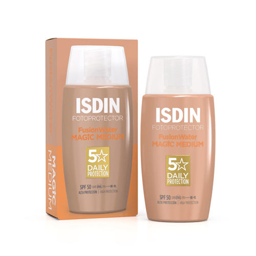ضد آفتاب SPF 50 فیوژن واتر مجیک ایزدین رنگ مدیوم | 50 میل