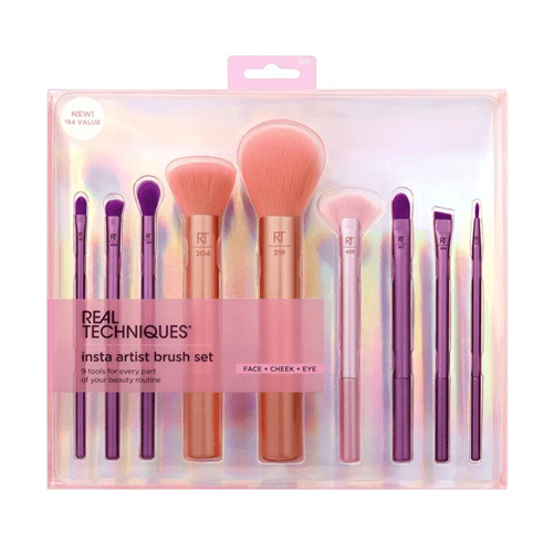 ست براش ریلی تکنیک 9 عددی مدل insta artist