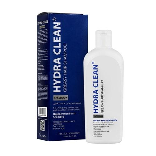شامپو موهای چرب آقایان هیدراکلین فیس دوکس | 220 میل