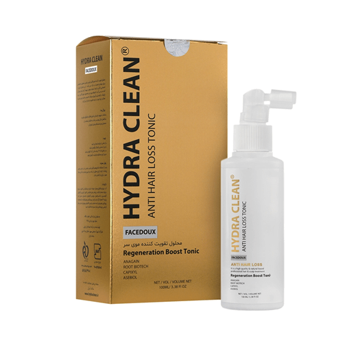 محلول تقویت کننده موی سر هیدراکلین فیس دوکس | 100 میل