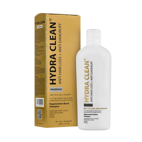 شامپو ضدریزش و ضدشوره هیدراکلین فیس دوکس | 220 میل