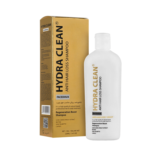 شامپو ضد ریزش موهای چرب هیدراکلین فیس دوکس | 220 میل