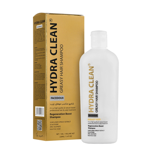 شامپو موی چرب هیدراکلین فیس دوکس | 220 میل