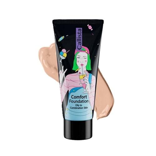 کرم پودر تیوپی کامفورت L01  کالیستا | 35 میل