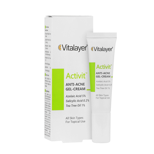 کرم ژل ضد جوش اکتی ویت ویتالیر | 15 میل