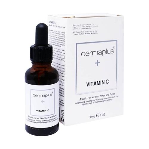 ژل مرطوب کننده پوست حاوی ویتامین C درماپلاس | 30 میل