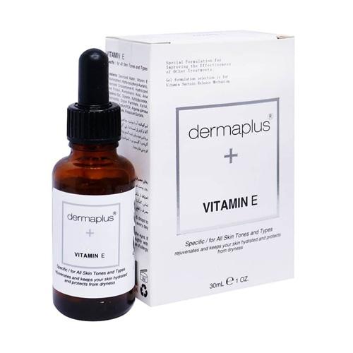 ژل مرطوب کننده پوست حاوی ویتامین E درماپلاس | 30 میل