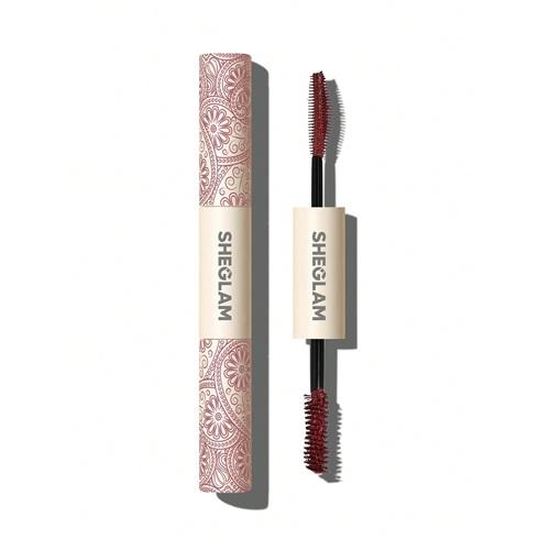 ریمل دو سر حجم دهنده و بلند کننده شیگلم رنگ شرابی | 4 گرم