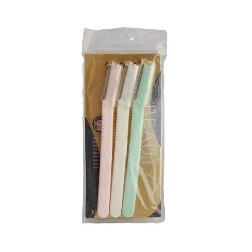 تیغ اصلاح صورت و ابرو BAOL مستطیلی | بسته 3 عددی