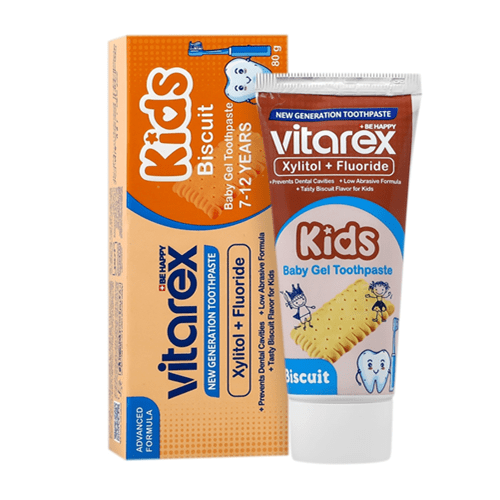 خميردندان ژله ایی کودک بیسکوئیت ويتاركس | 80 گرمي
