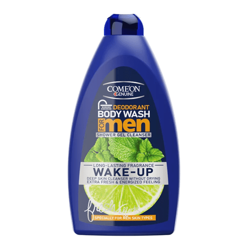 شامپو بدن ژلی مردانه مدل wake up کامان | 510 میل
