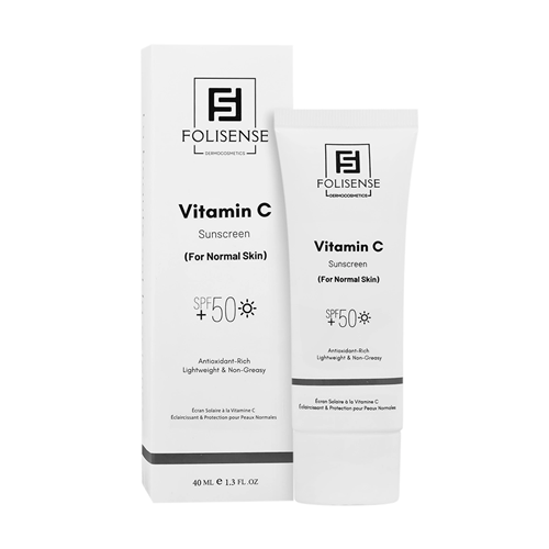 کرم ضد آفتاب روشن کننده ویتامین سی فولی سنس | 40 میل