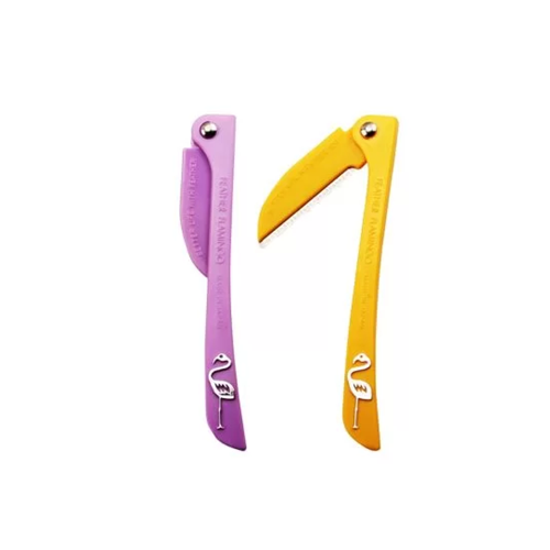 تيغ ابرو دو تایی کلینیک طرح فلامینگو مدل (SE-809) رنگ رندوم