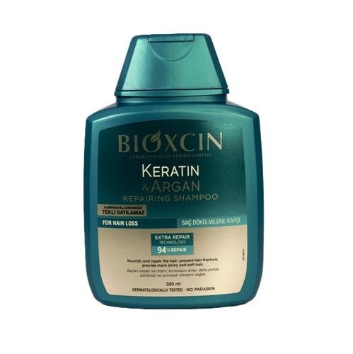 شامپو ضد ریزش حاوی آرگان و کراتین بیوکسین مناسب انواع مو | 300 میل