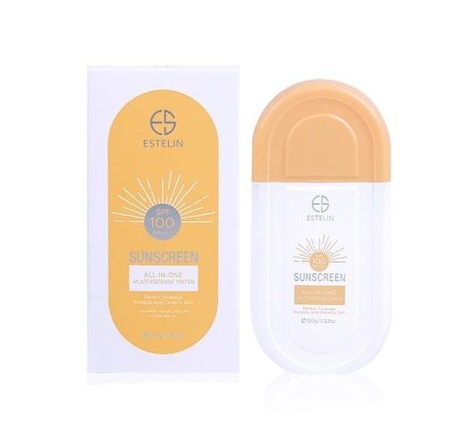 ضدآفتاب رنگی SPF 100 استلین | 100 گرم