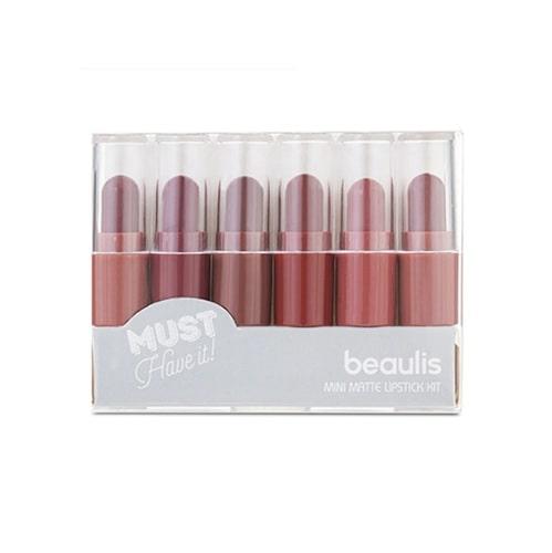 پک 6 تایی رژ لب مینی مات بیولیس | شماره 227