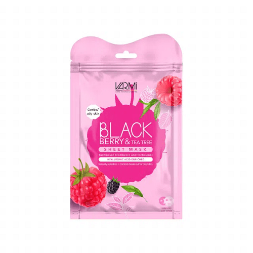 دبل شیت ماسک آبرسان تمشک و روغن درخت چای وارمی