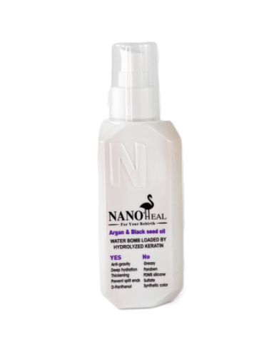 روغن موی سر آرگان و سیاه دانه نانوهیل | 130 میل