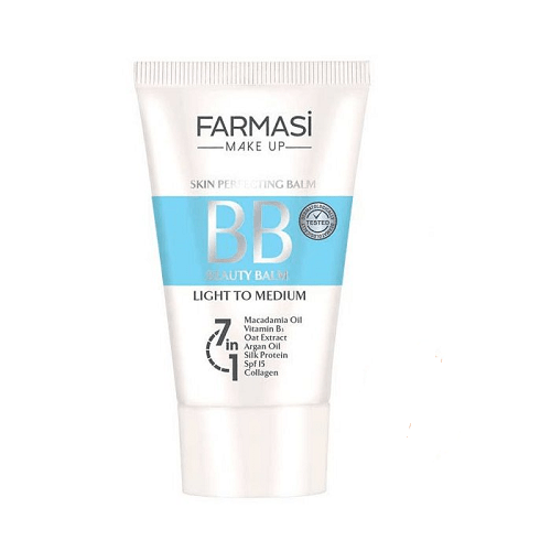 بی بی کرم فارماسی رنگ Light to medium 02 |  حجم 50 میل