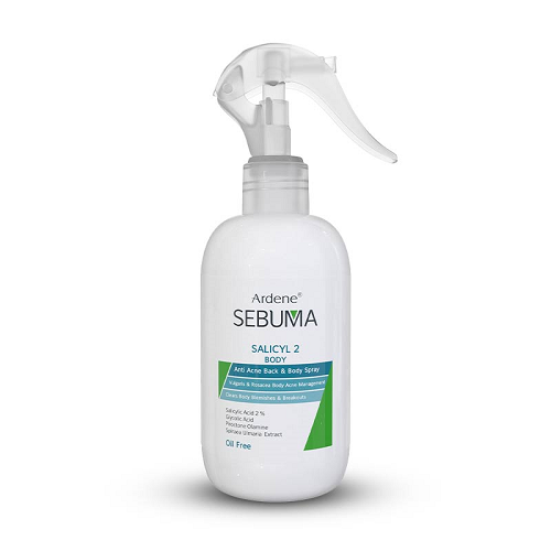 اسپری ضد جوش بدن سبوما آردن | 250 میل