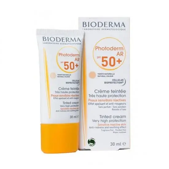 کرم ضد آفتاب فتودرم ای آر رنگی بایودرما نچرال ⁺SPF50