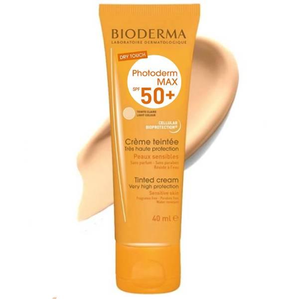 ضد آفتاب رنگی فتودرم مکس SPF50 بایودرما بژ روشن