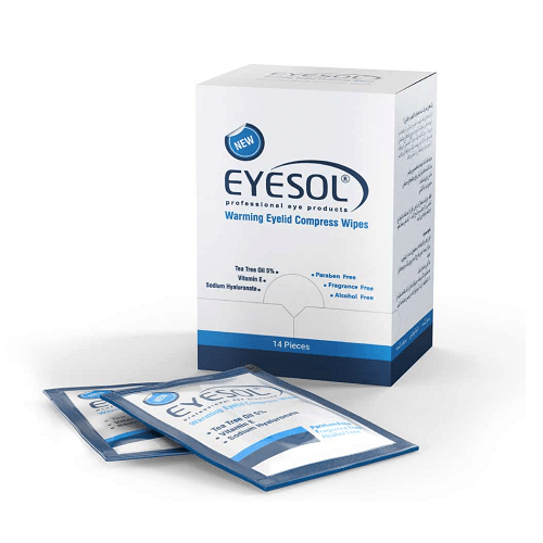 پد پاک کننده پلک و مژه آیسول | 14 عددی