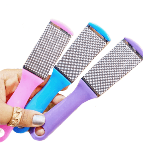 رنده و سوهان پا دو طرفه هیوجیا (Huajia) مدل A3 _ رنگ رندوم