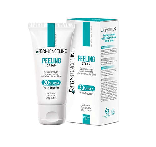 کرم لایه بردار حاوی اوسرین و اوره 20 % درمنجلین | 50 میل